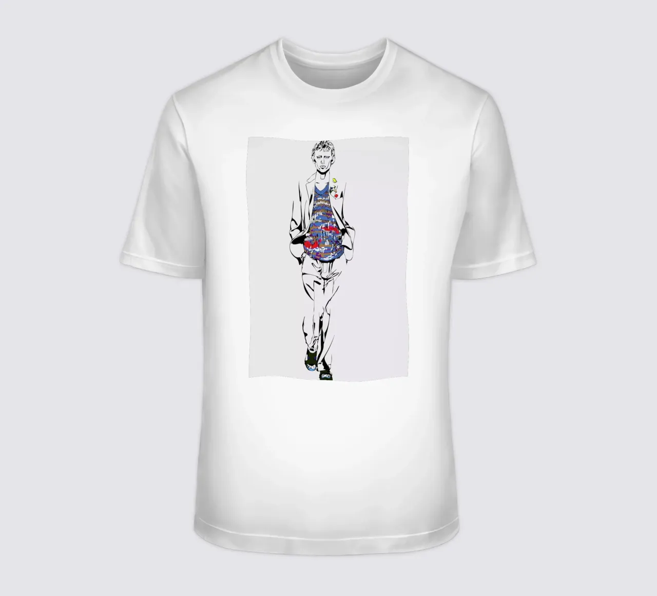 Man 1 t-shirt by Marcell Naubert