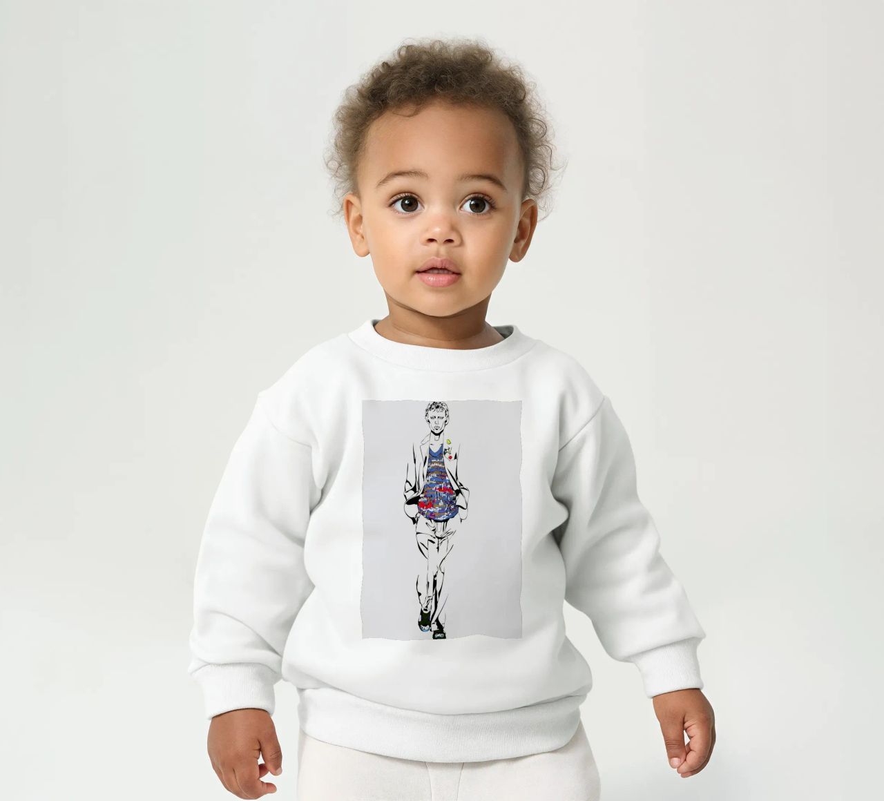 Man 1 sudadera de bebé de Marcell Naubert