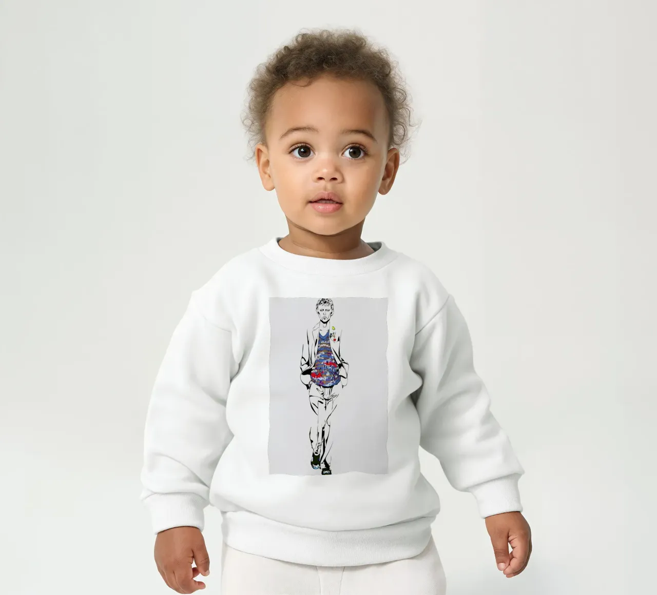 Man 1 Baby Sweatshirt von Marcell Naubert