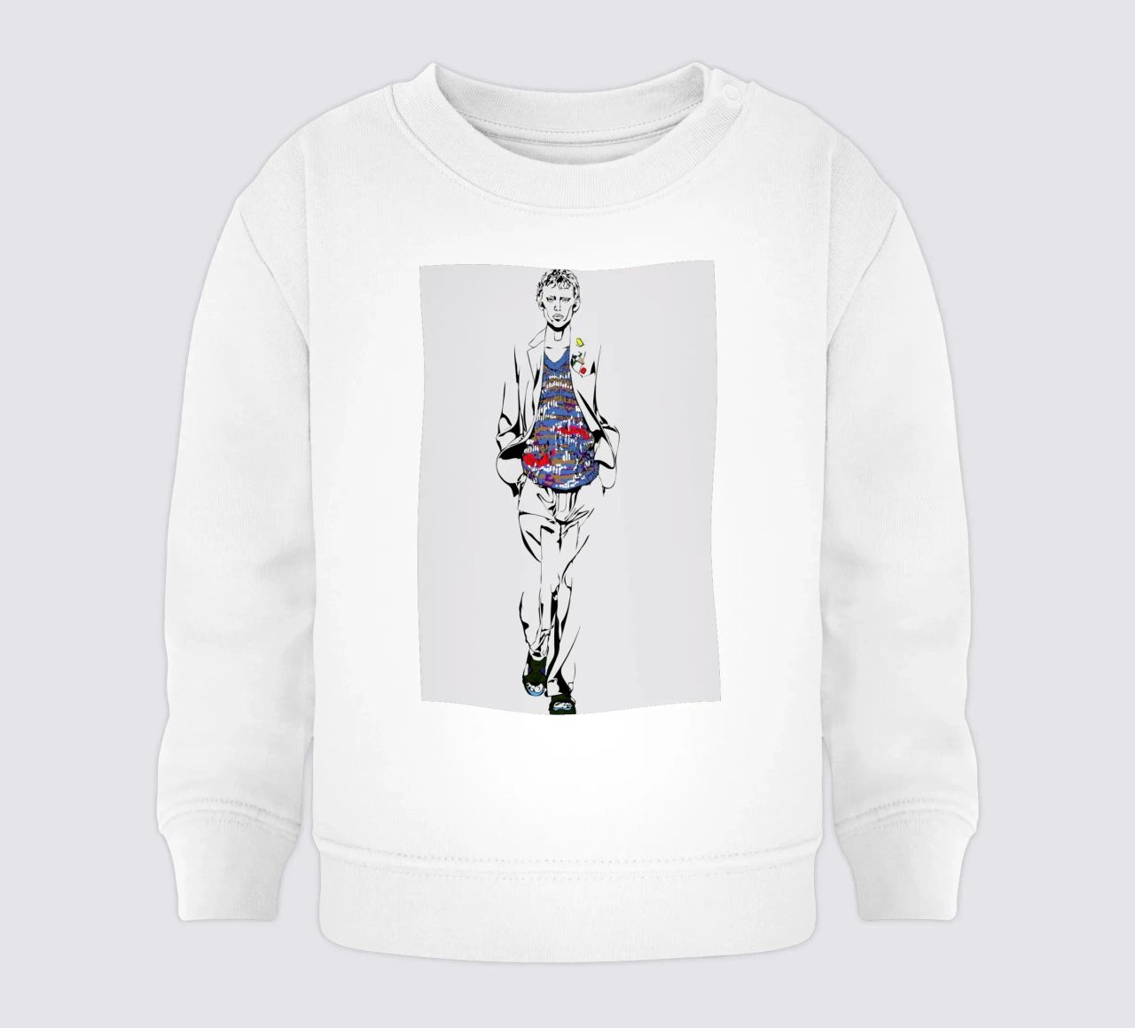 Man 1 sudadera de bebé de Marcell Naubert