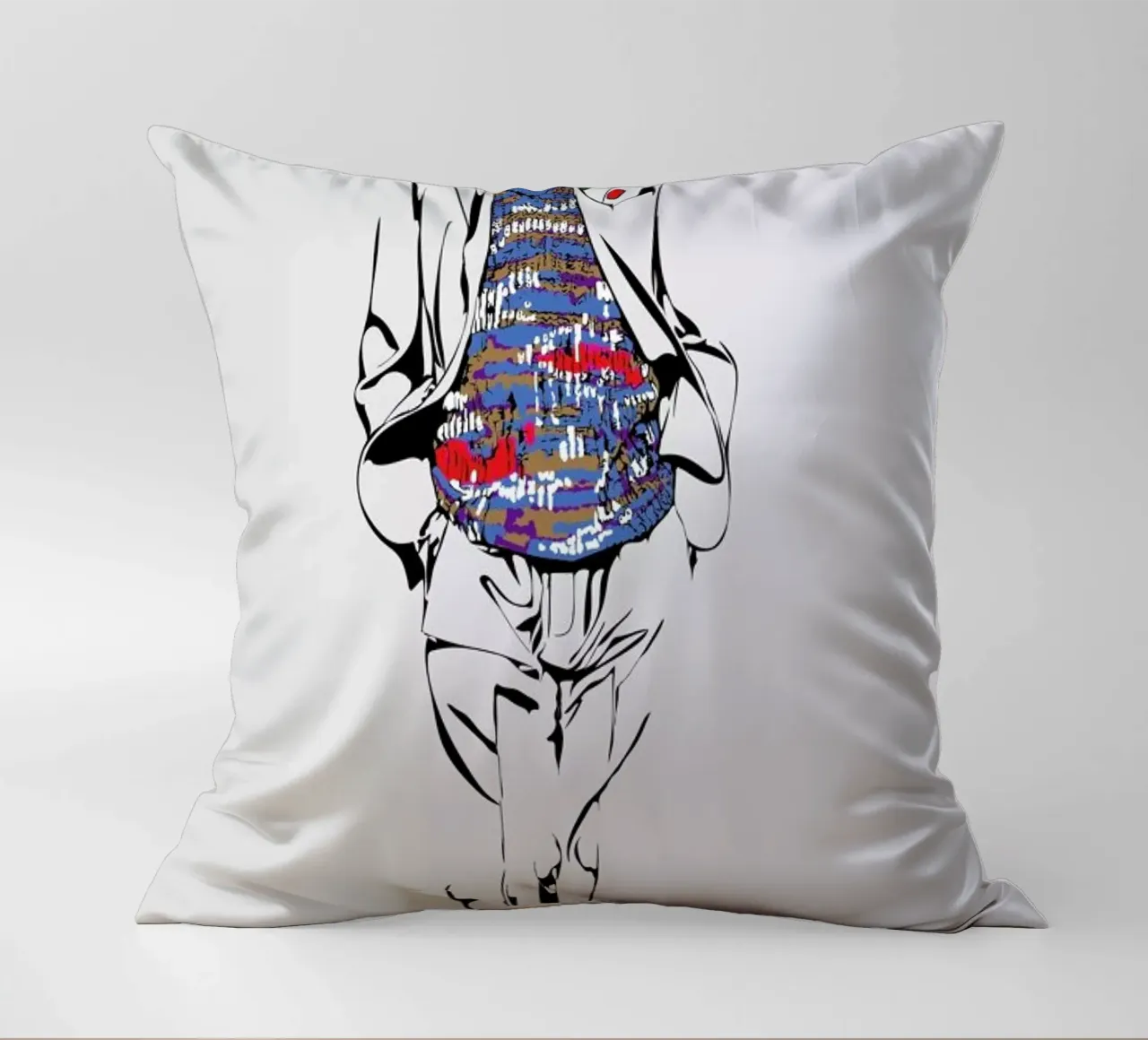 Man 1 cuscino da Marcell Naubert