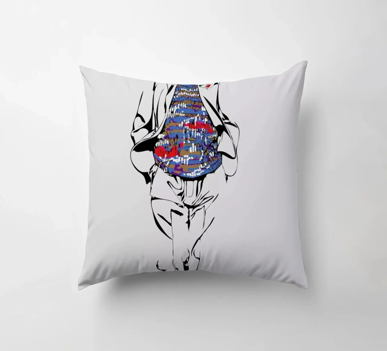 Man 1 cuscino da Marcell Naubert