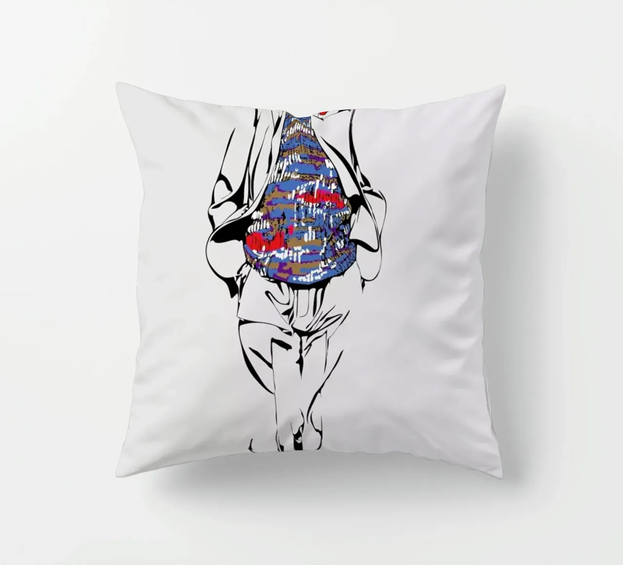 Man 1 cuscino da Marcell Naubert