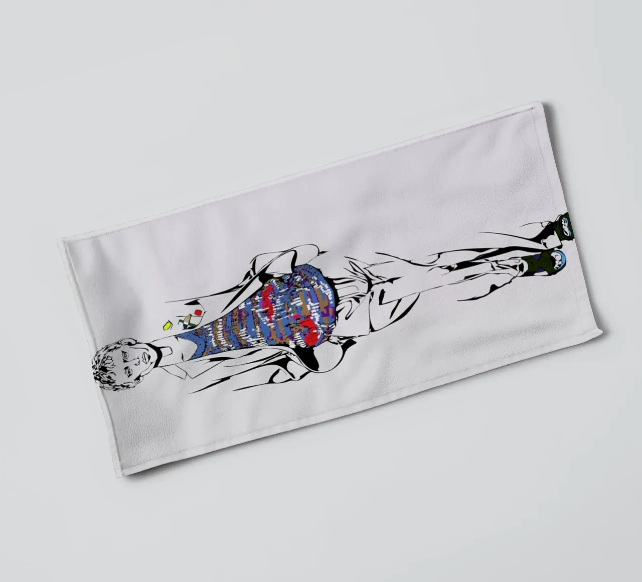 Man 1 asciugamano da bagno da Marcell Naubert