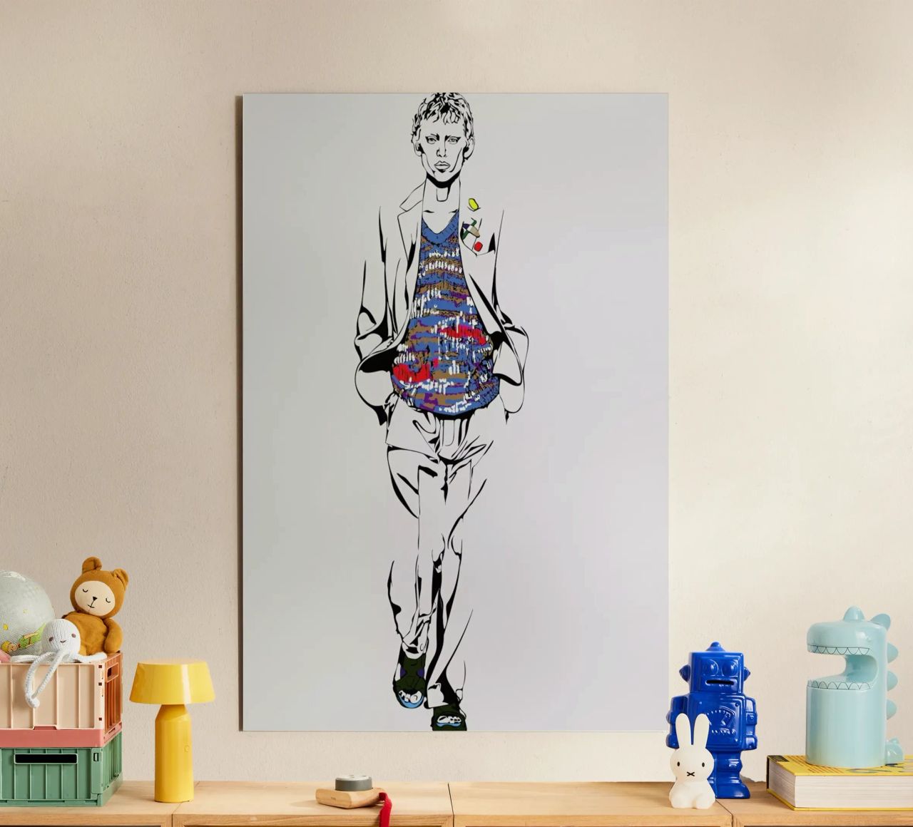 Man 1 aluminio dibond de Marcell Naubert