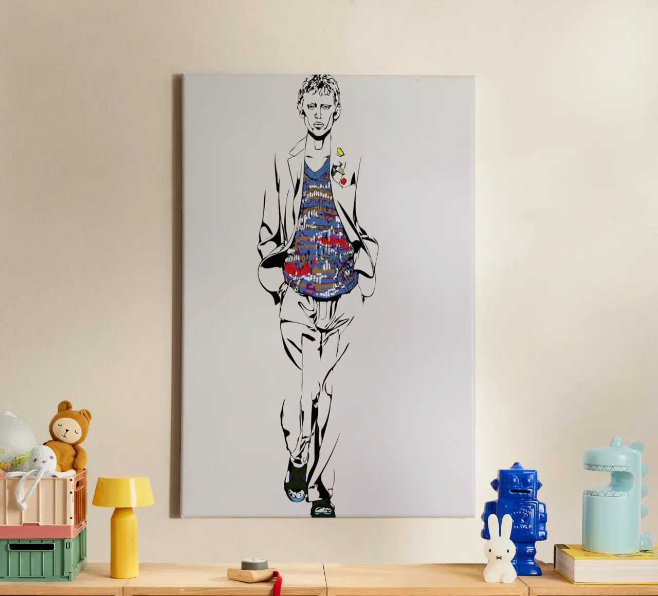 Man 1 tela da Marcell Naubert