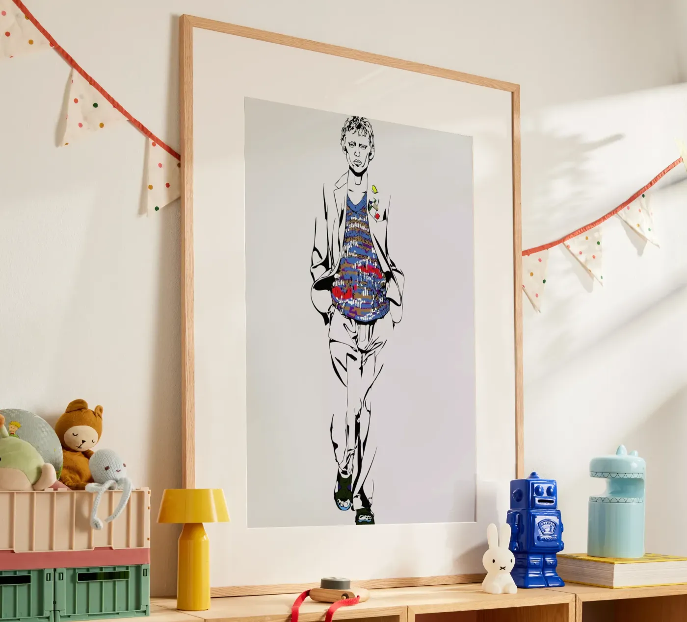 Man 1 poster by Marcell Naubert