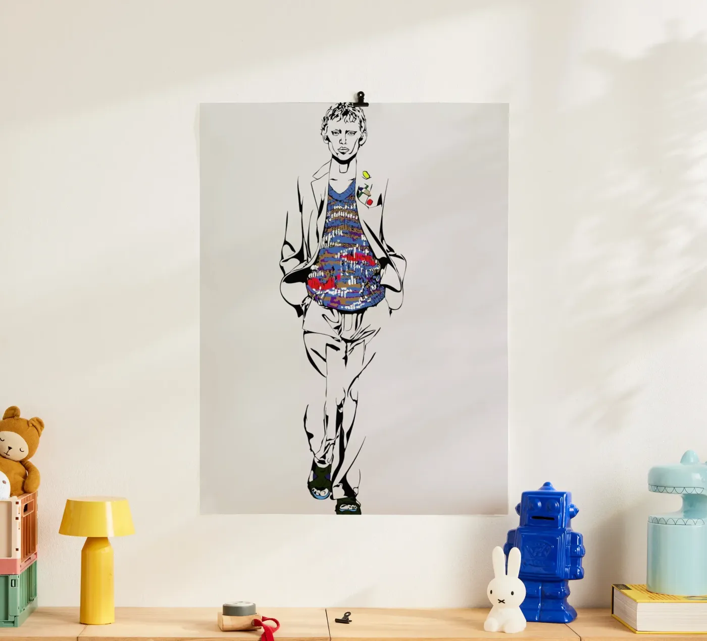 Man 1 poster by Marcell Naubert