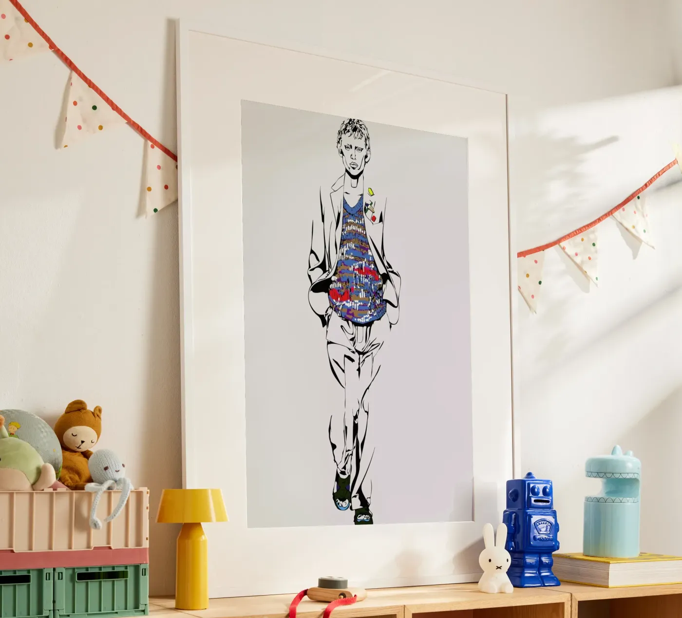 Man 1 poster by Marcell Naubert