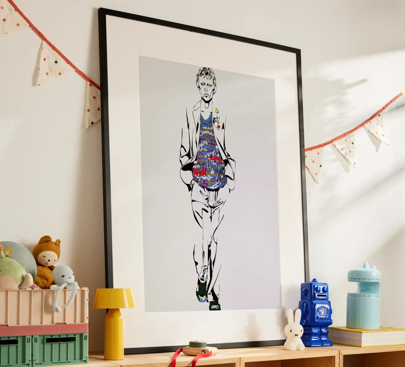 Man 1 poster by Marcell Naubert