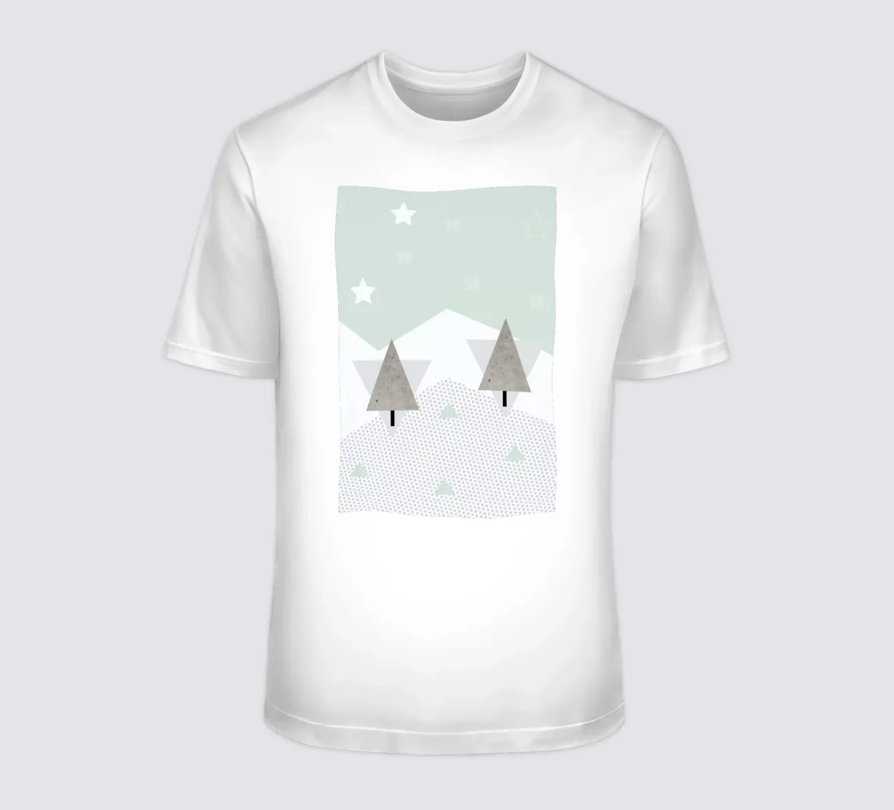 Winter Trees t-shirt da XOXO Arte