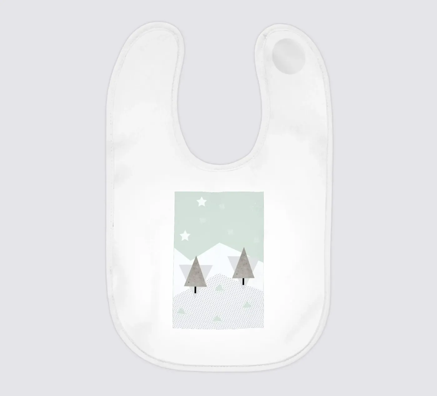 Winter Trees baby slabbetje van XOXO Arte