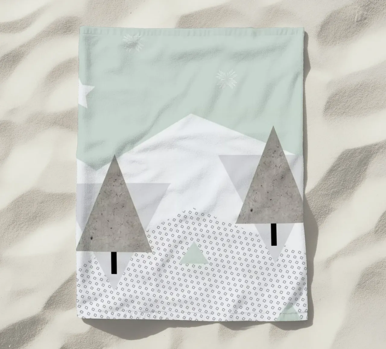 Winter Trees telo mare da XOXO Arte