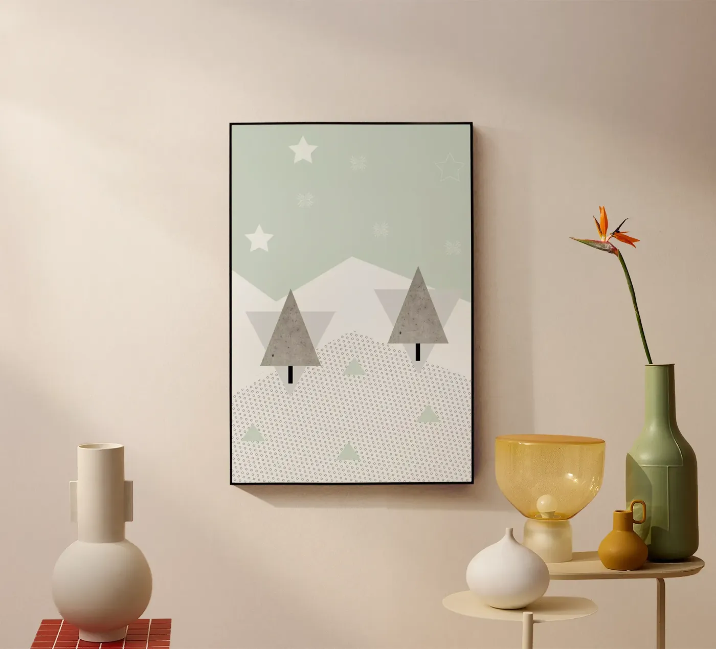 Winter Trees plexiglas de XOXO Arte