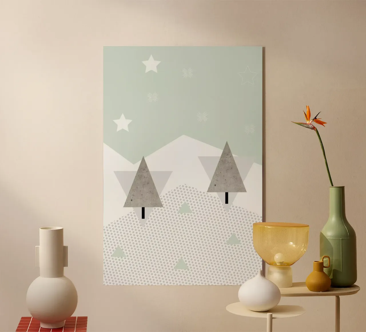 Winter Trees plexiglass da XOXO Arte