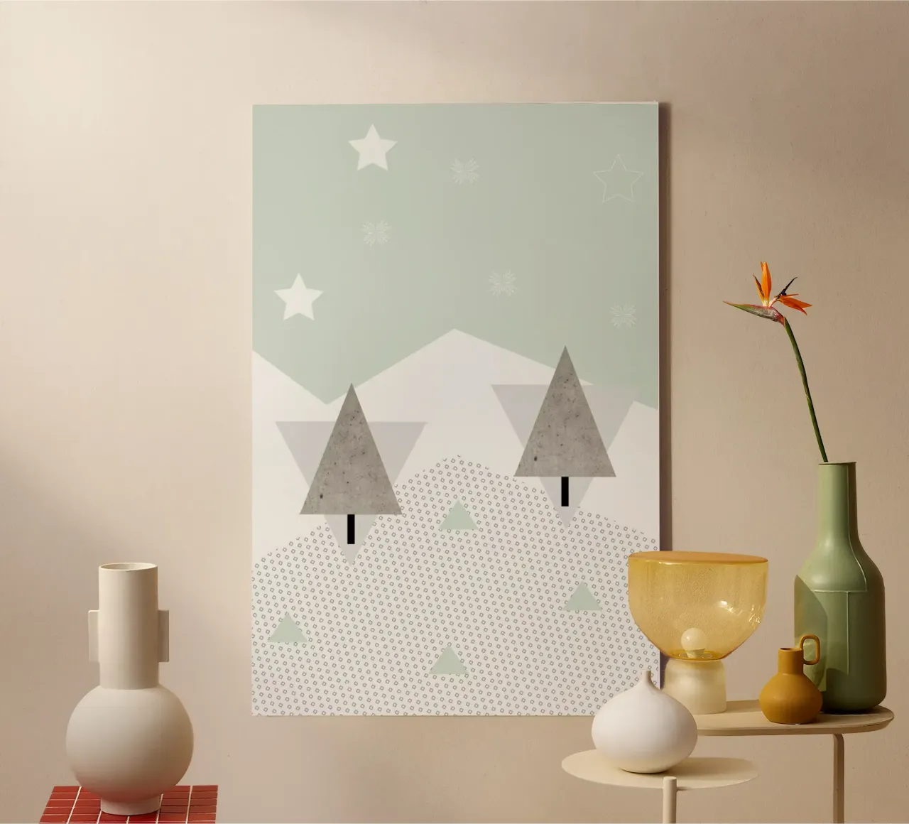 Winter Trees canvas by XOXO Arte