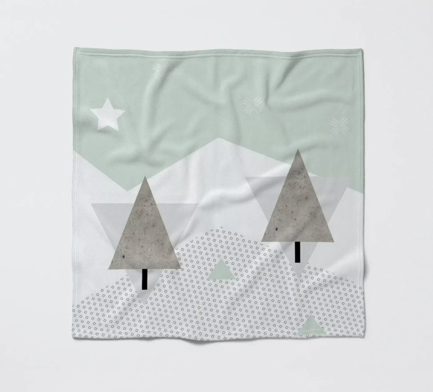 Winter Trees fleecedeken van XOXO Arte