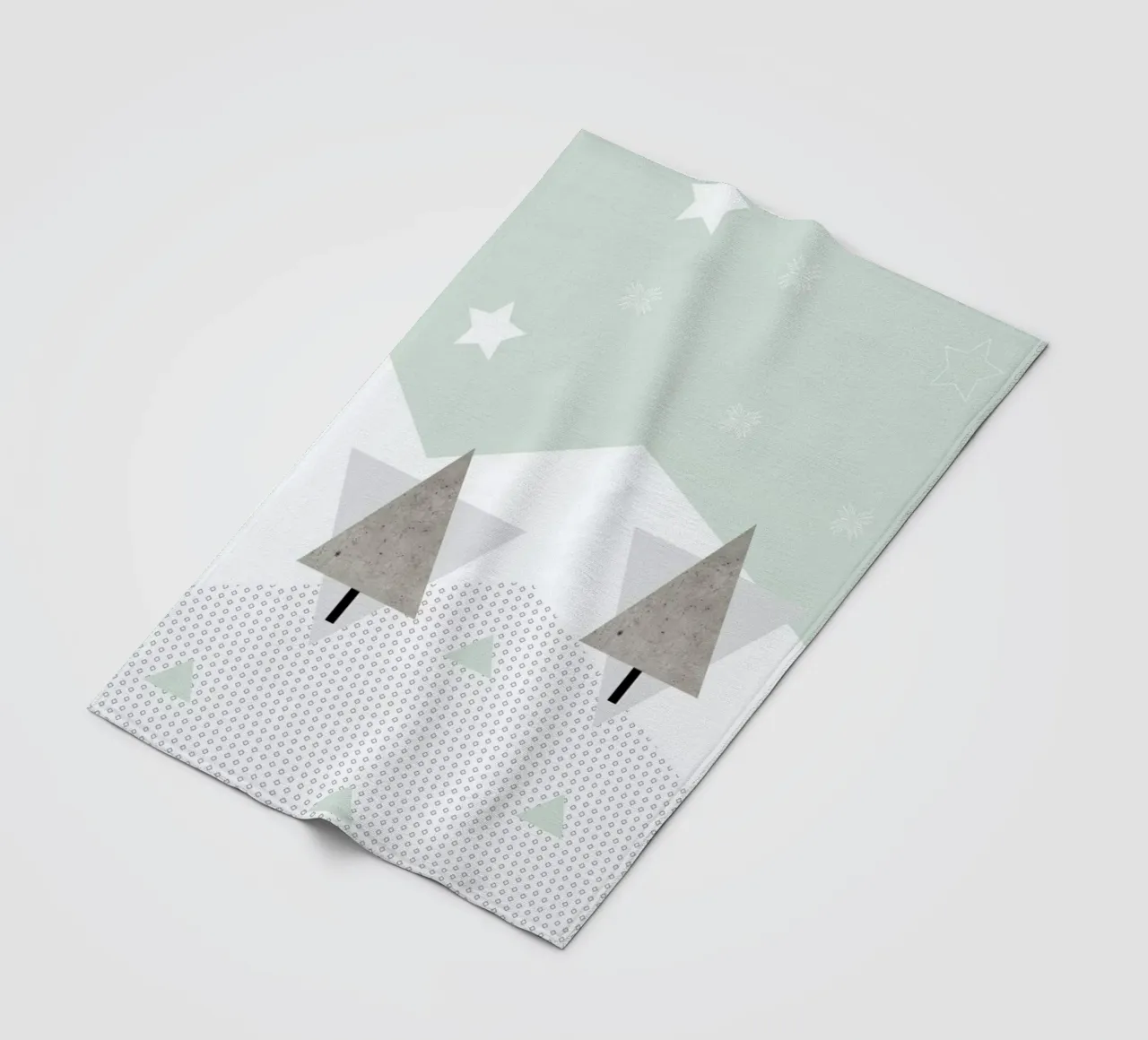 Winter Trees coperta in pile da XOXO Arte