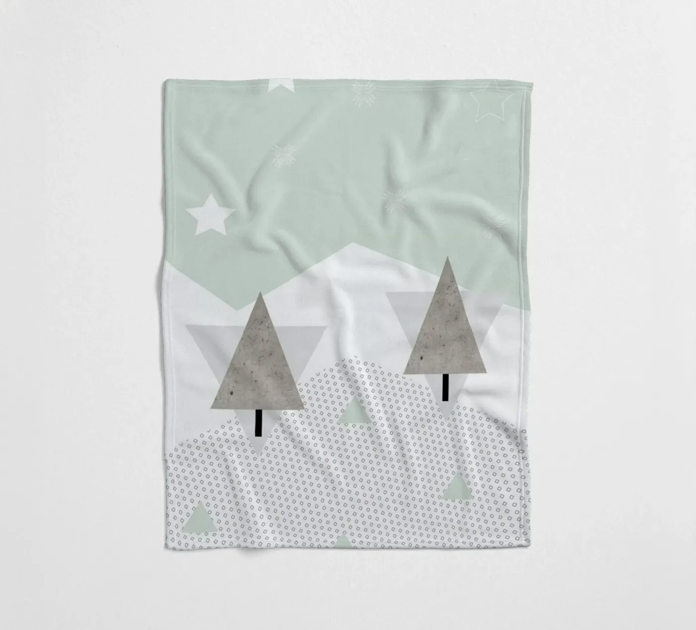 Winter Trees fleecedeken van XOXO Arte