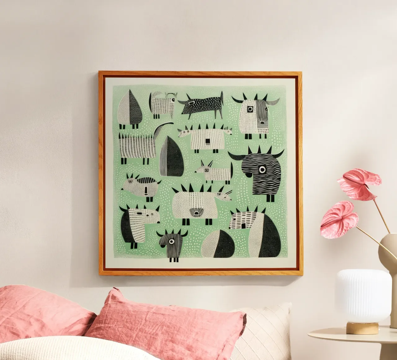 Yak verdi 3 plexiglass da Minimal Animal Art