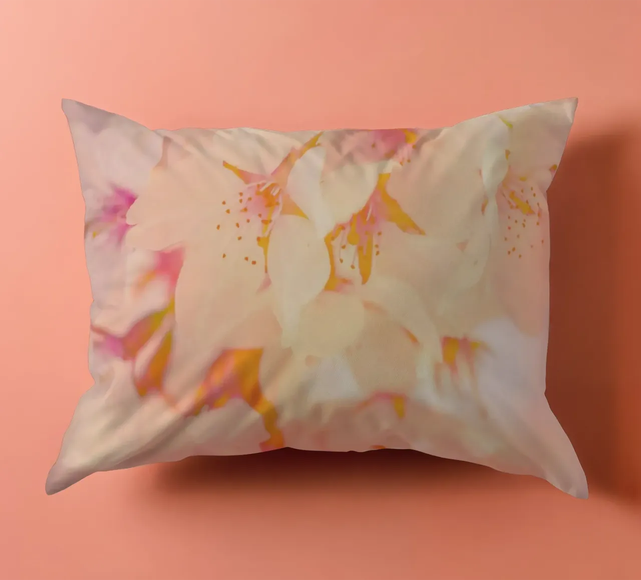 Fiori di ciliegio giapponesi cuscino da Dagmar Pels