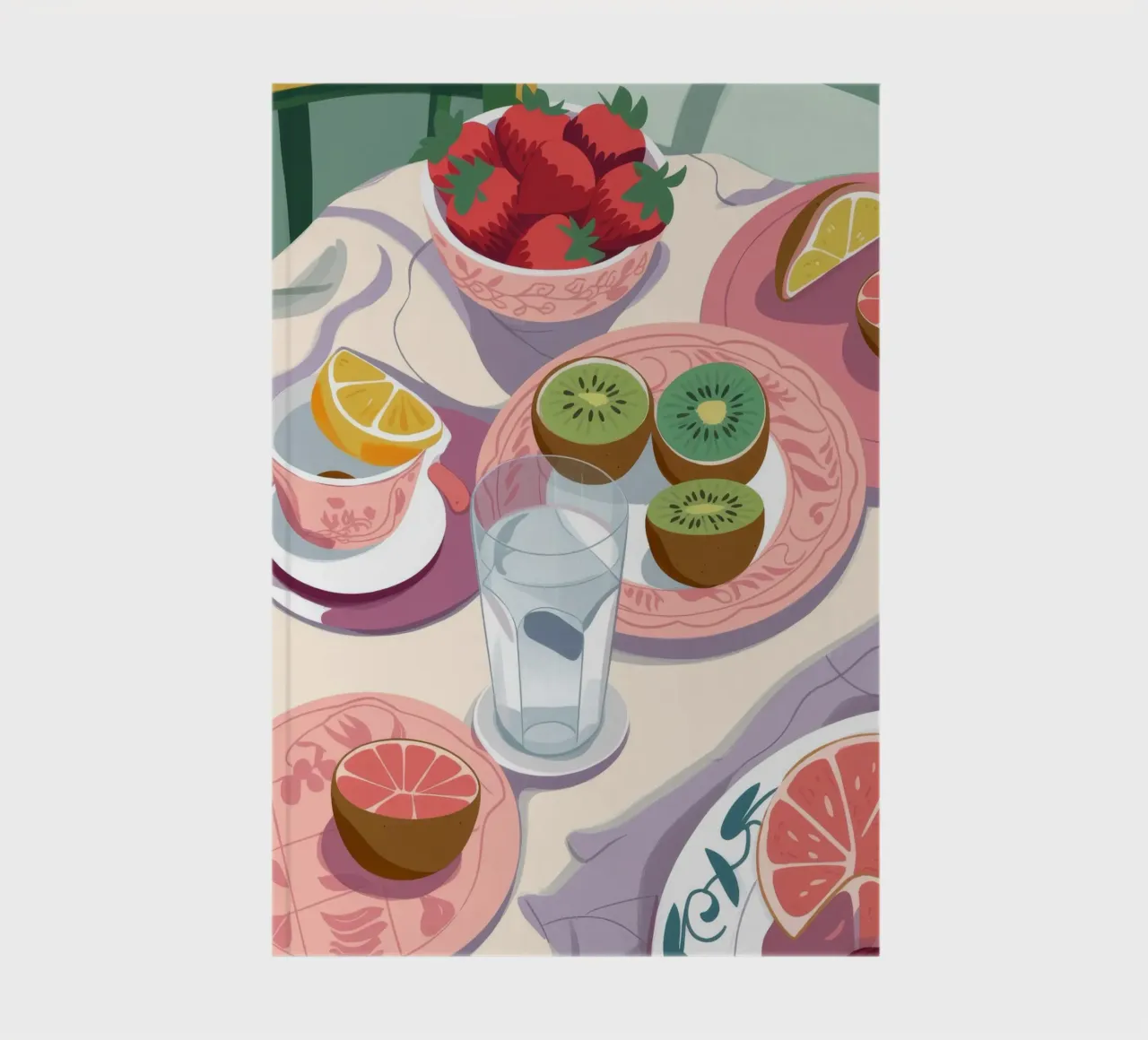 Breakfast Harmony notebook by Artie Shifa