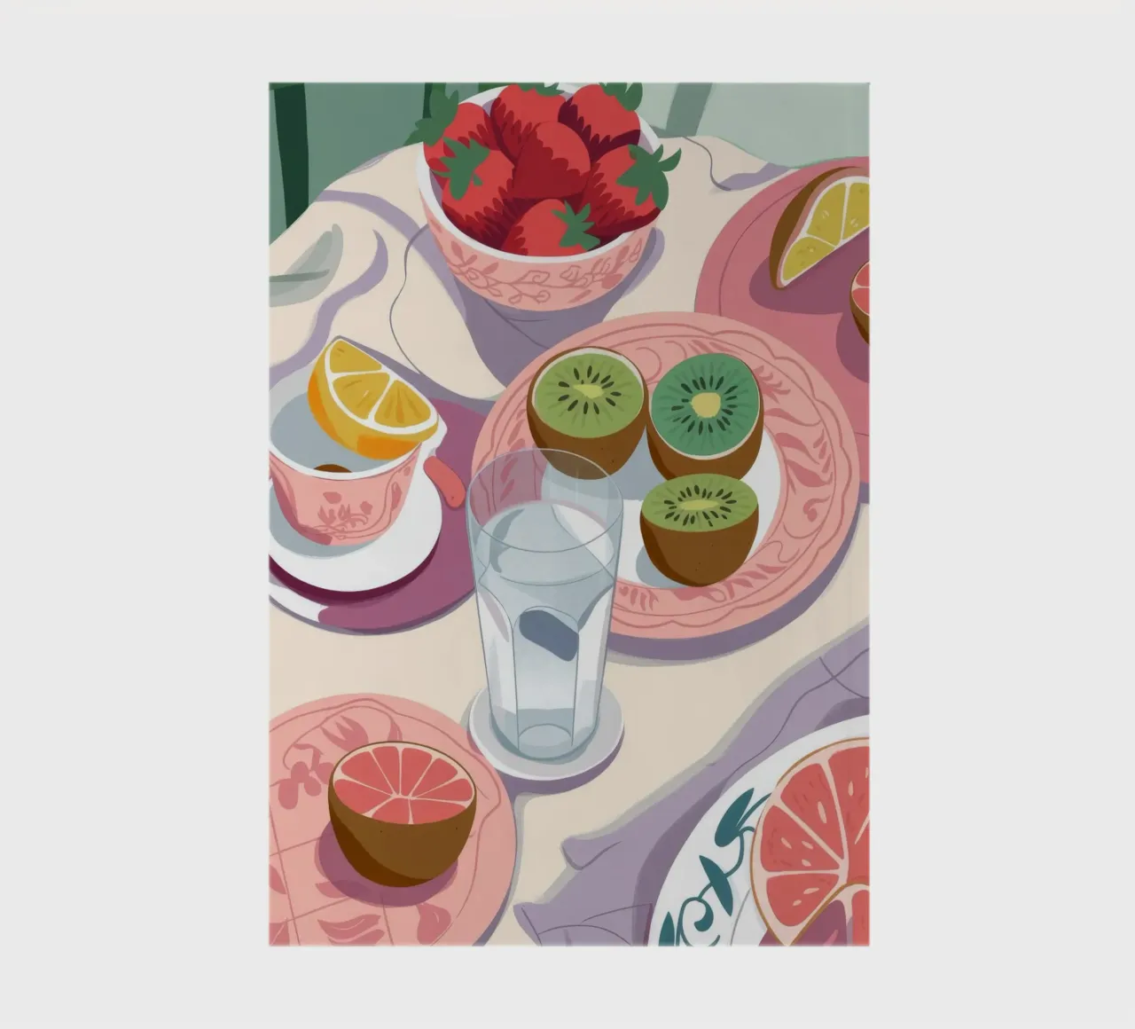 Breakfast Harmony notebook by Artie Shifa