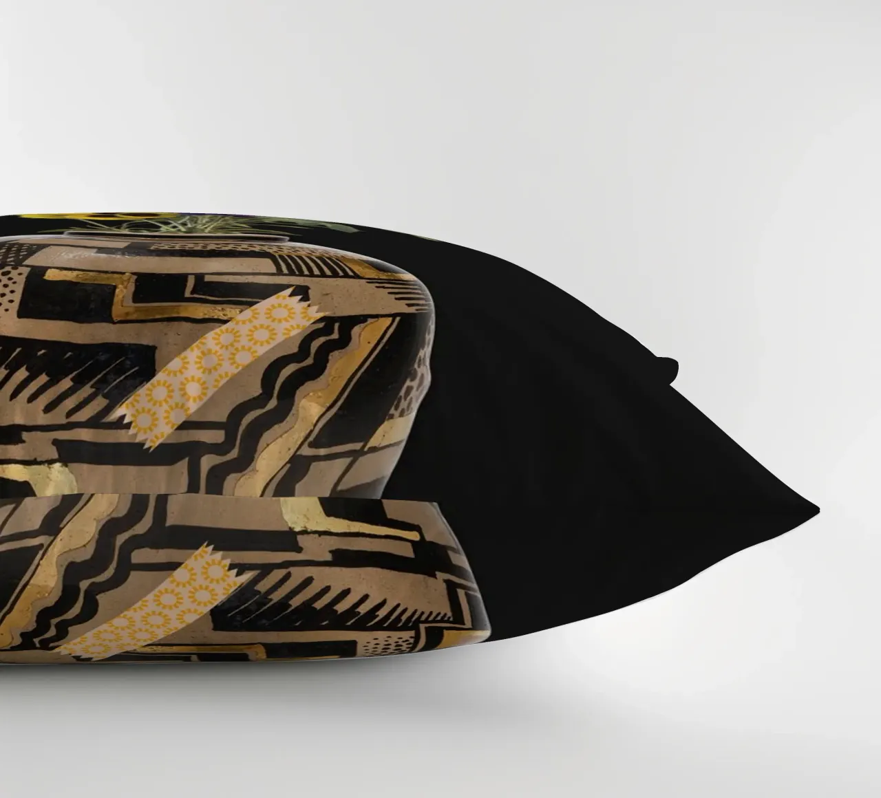 patterned vase cuscino da ramosashop