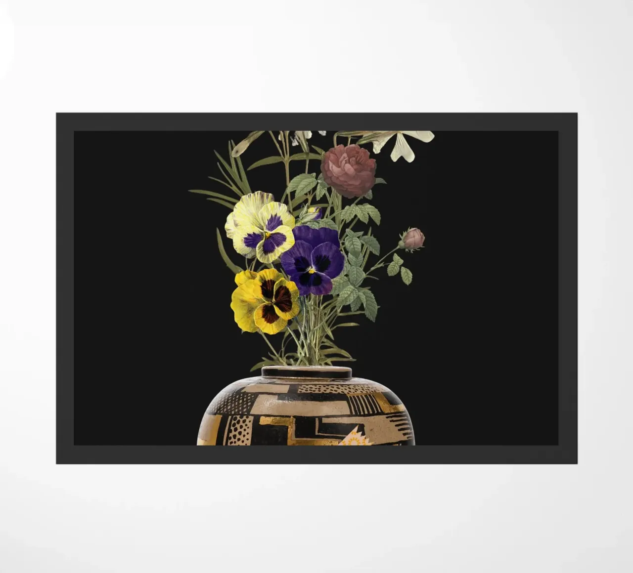 patterned vase zerbino da ramosashop