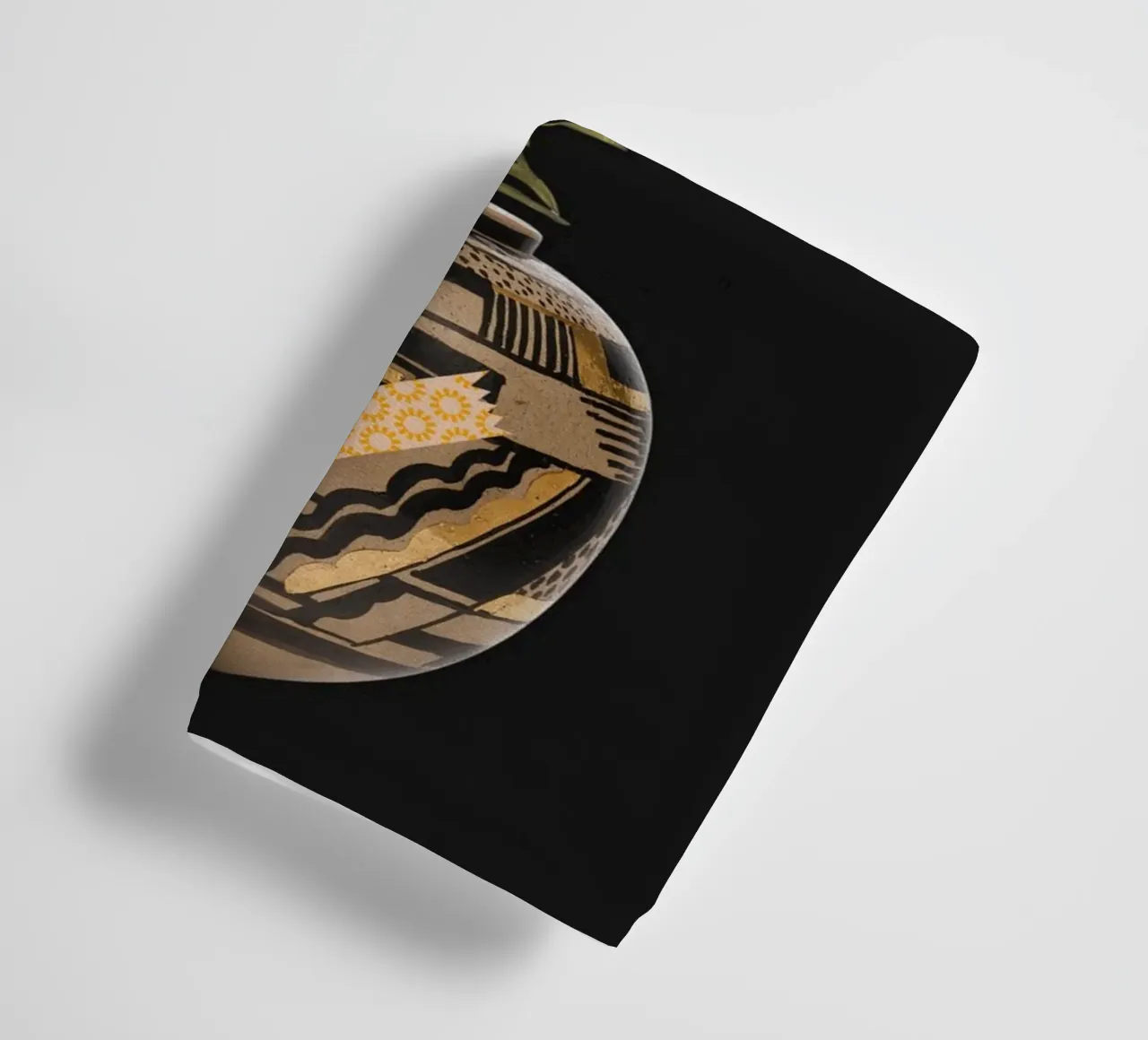 patterned vase asciugamano da bagno da ramosashop