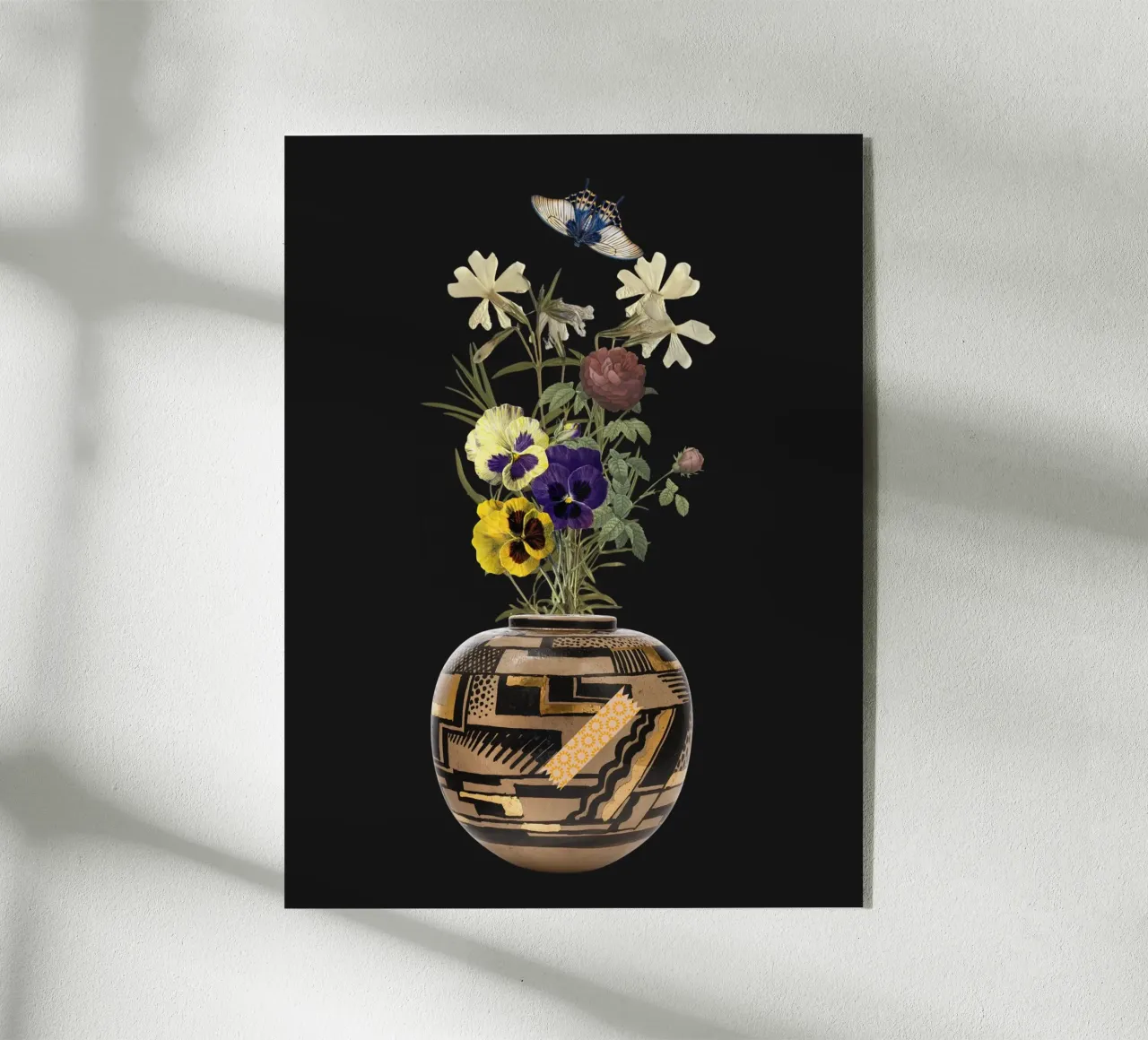 patterned vase plexiglass da ramosashop