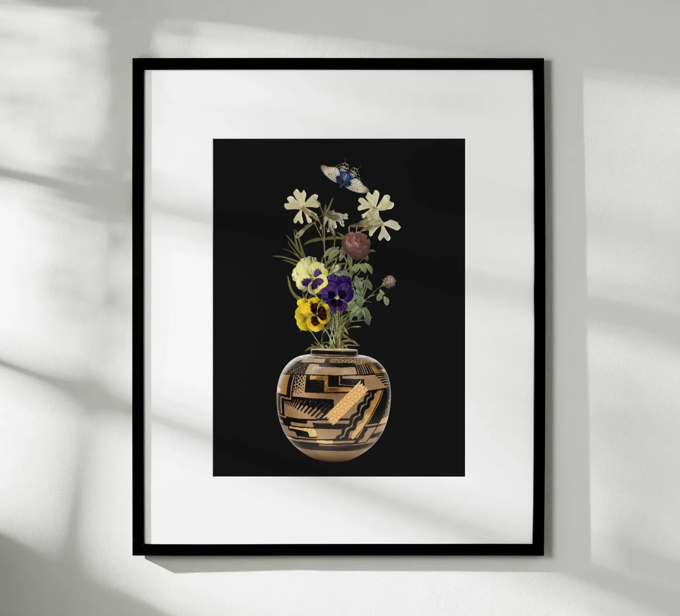 patterned vase Poster von ramosashop