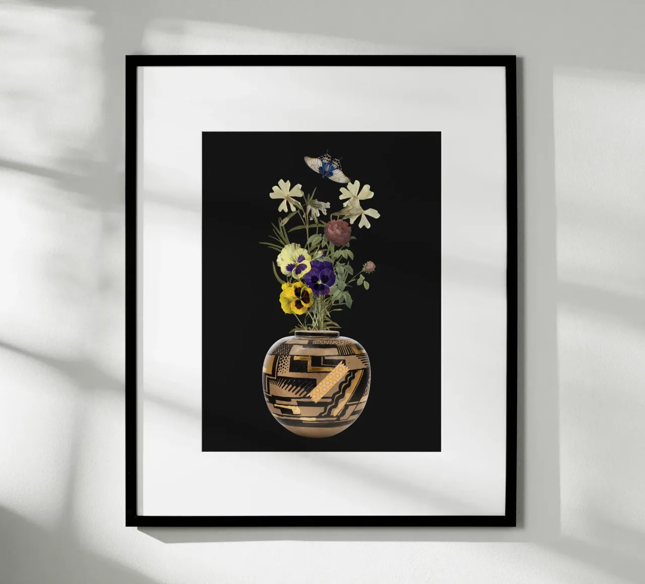 patterned vase poster da ramosashop