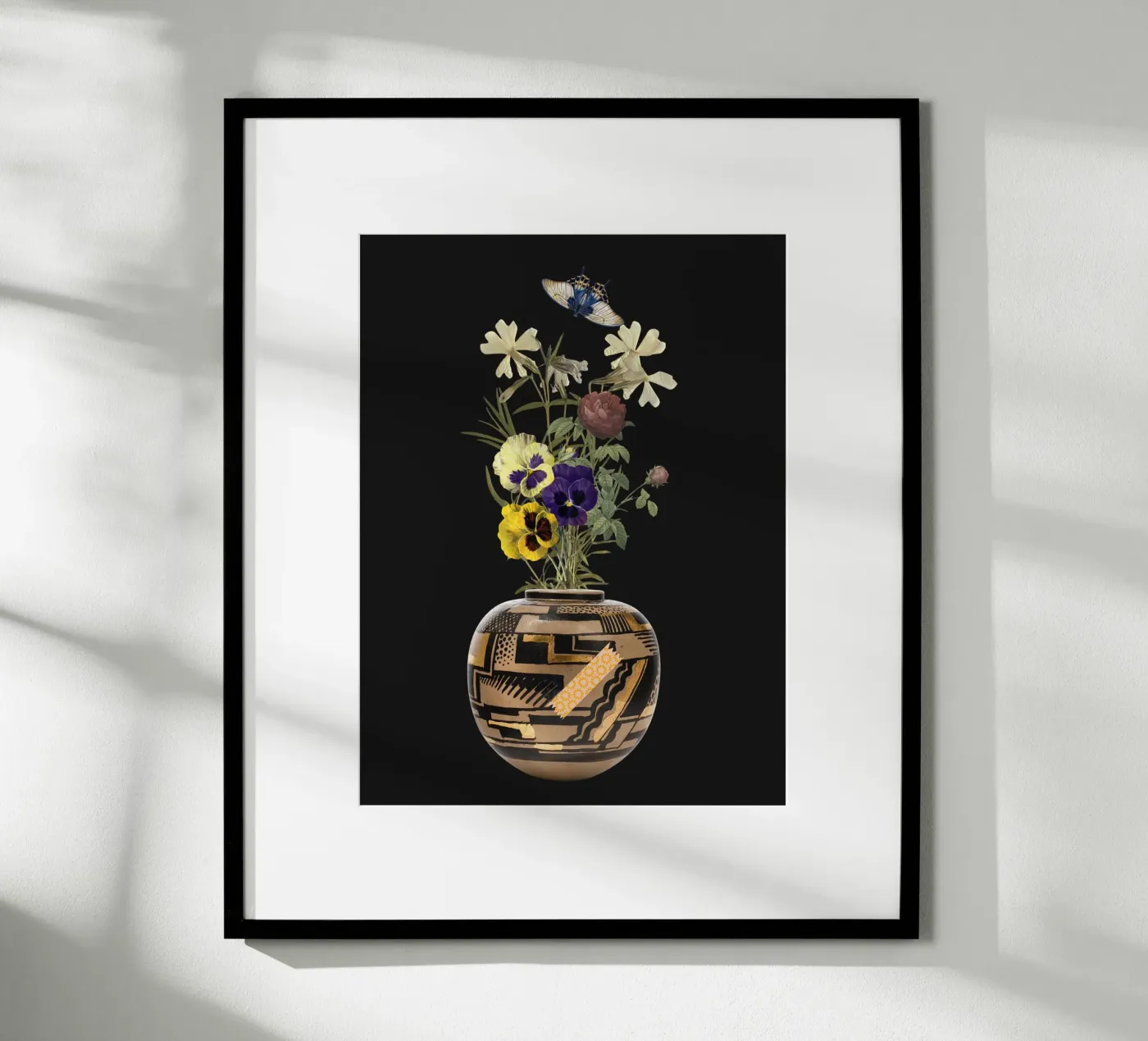 patterned vase Poster von ramosashop