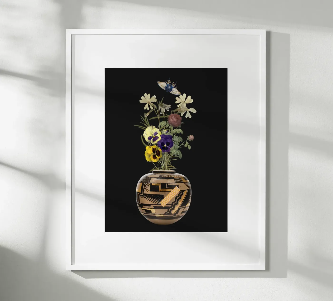 patterned vase Poster von ramosashop