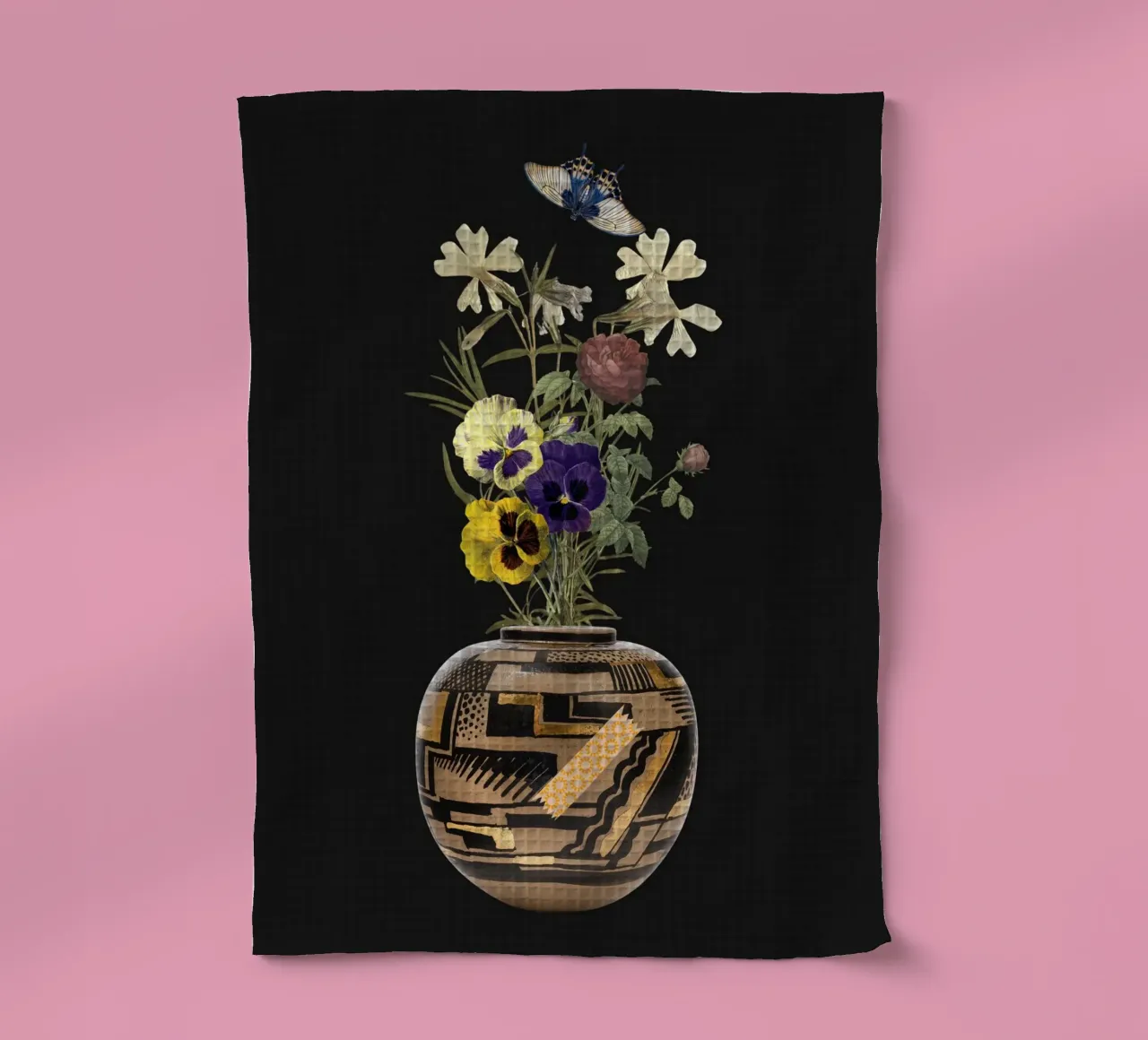 patterned vase torchon de ramosashop