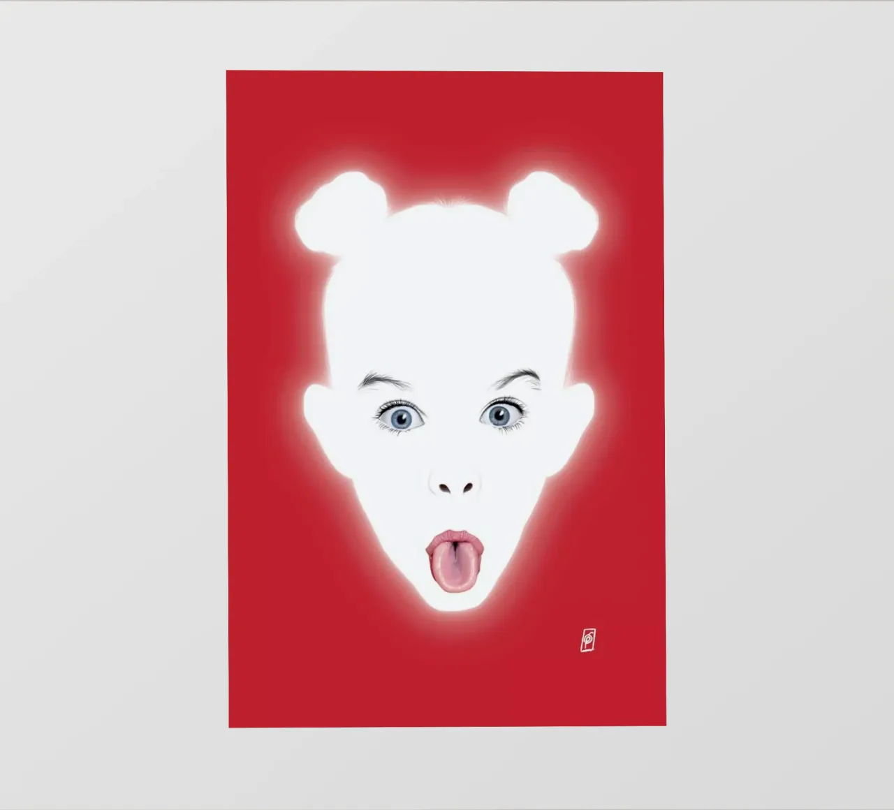 Adèle pellicola backlit da Rob Art | Illustration