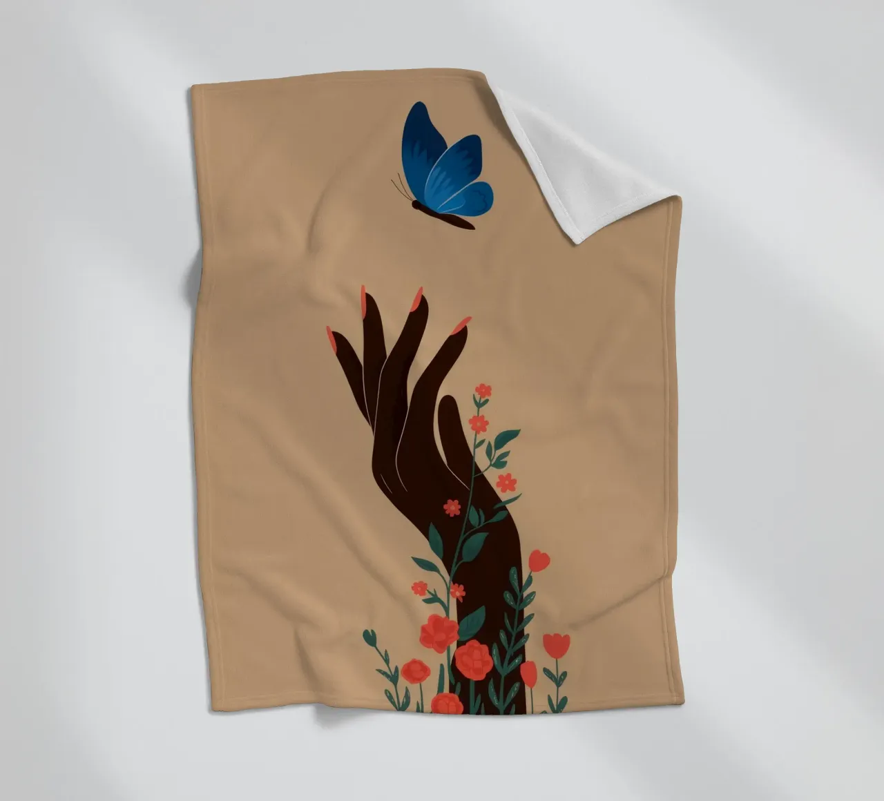 Raggiungere la farfalla coperta in pile da Artie Shifa