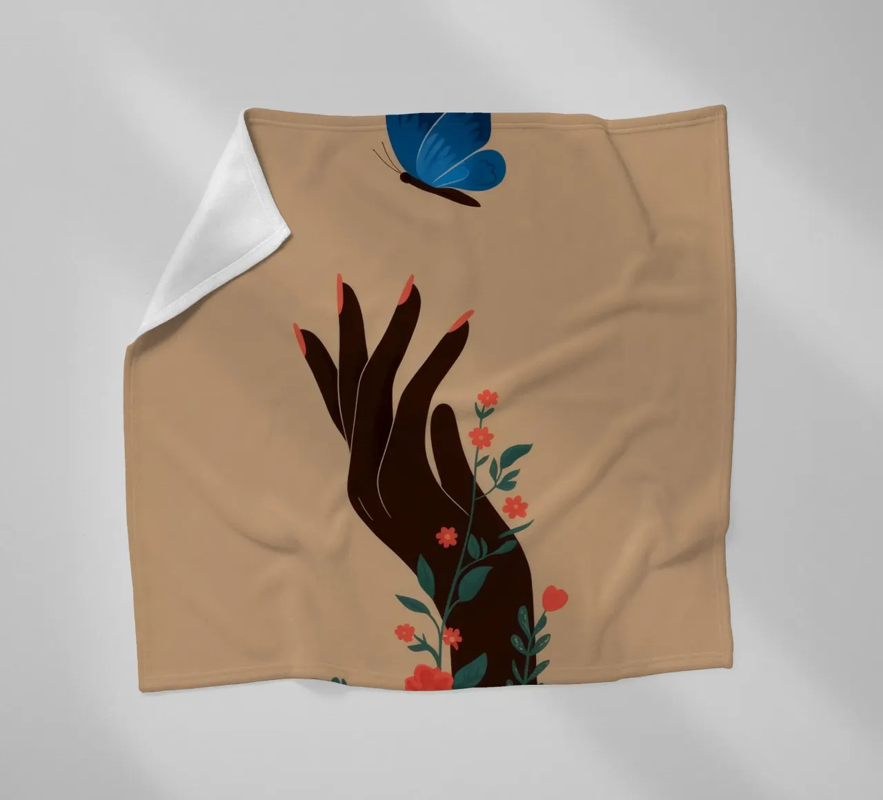 Raggiungere la farfalla coperta in pile da Artie Shifa