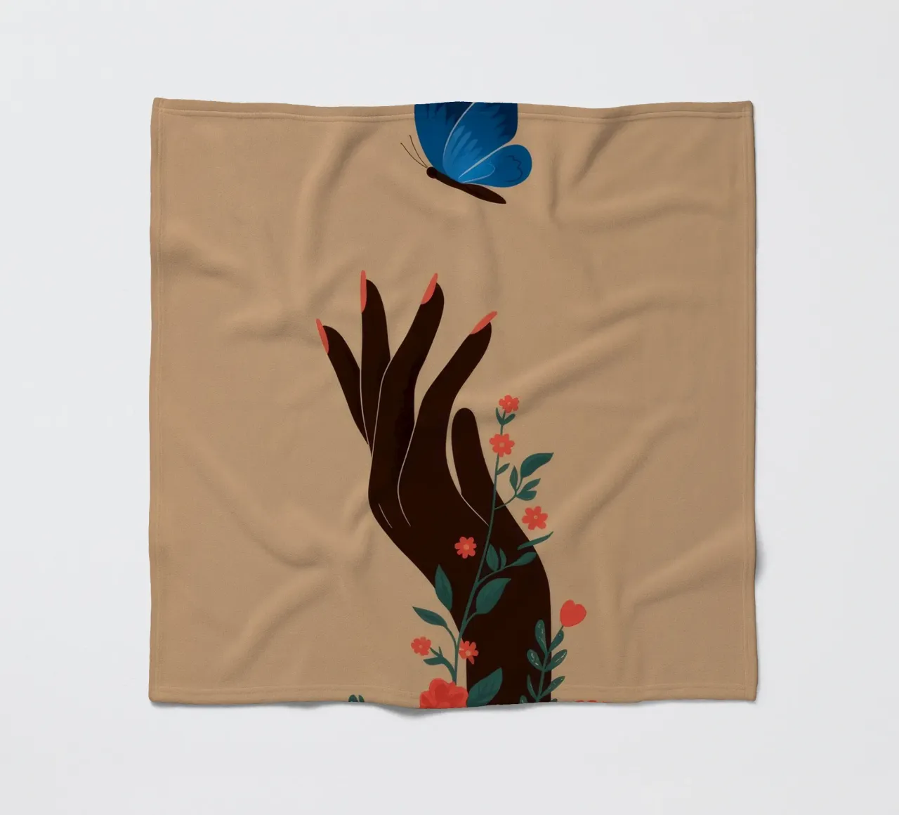 Raggiungere la farfalla coperta in pile da Artie Shifa