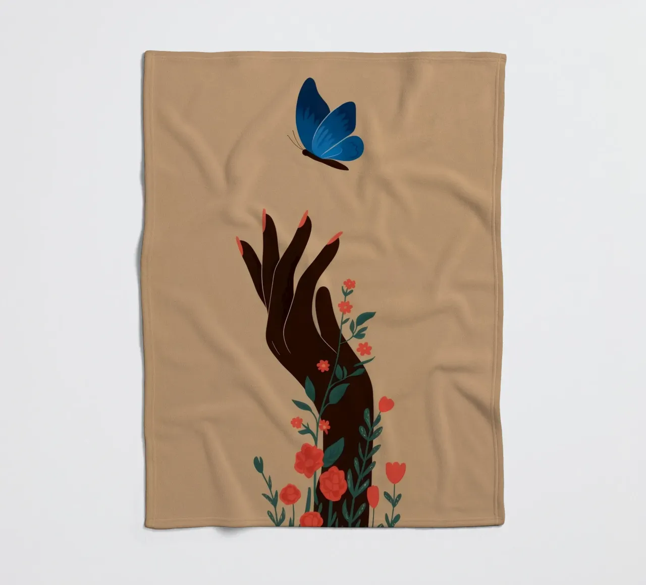 Raggiungere la farfalla coperta in pile da Artie Shifa