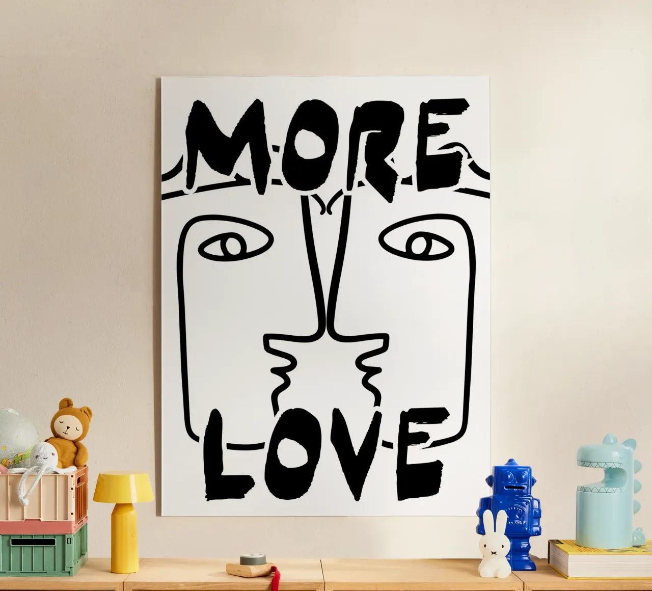 MORE LOVE plexiglass da ramosashop