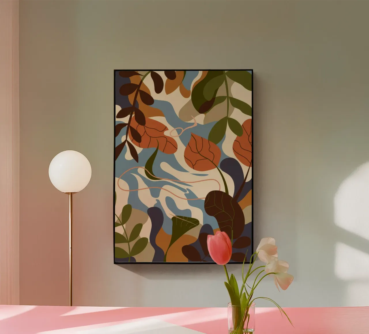 Flora de camuflaje metacrilato de Artie Shifa
