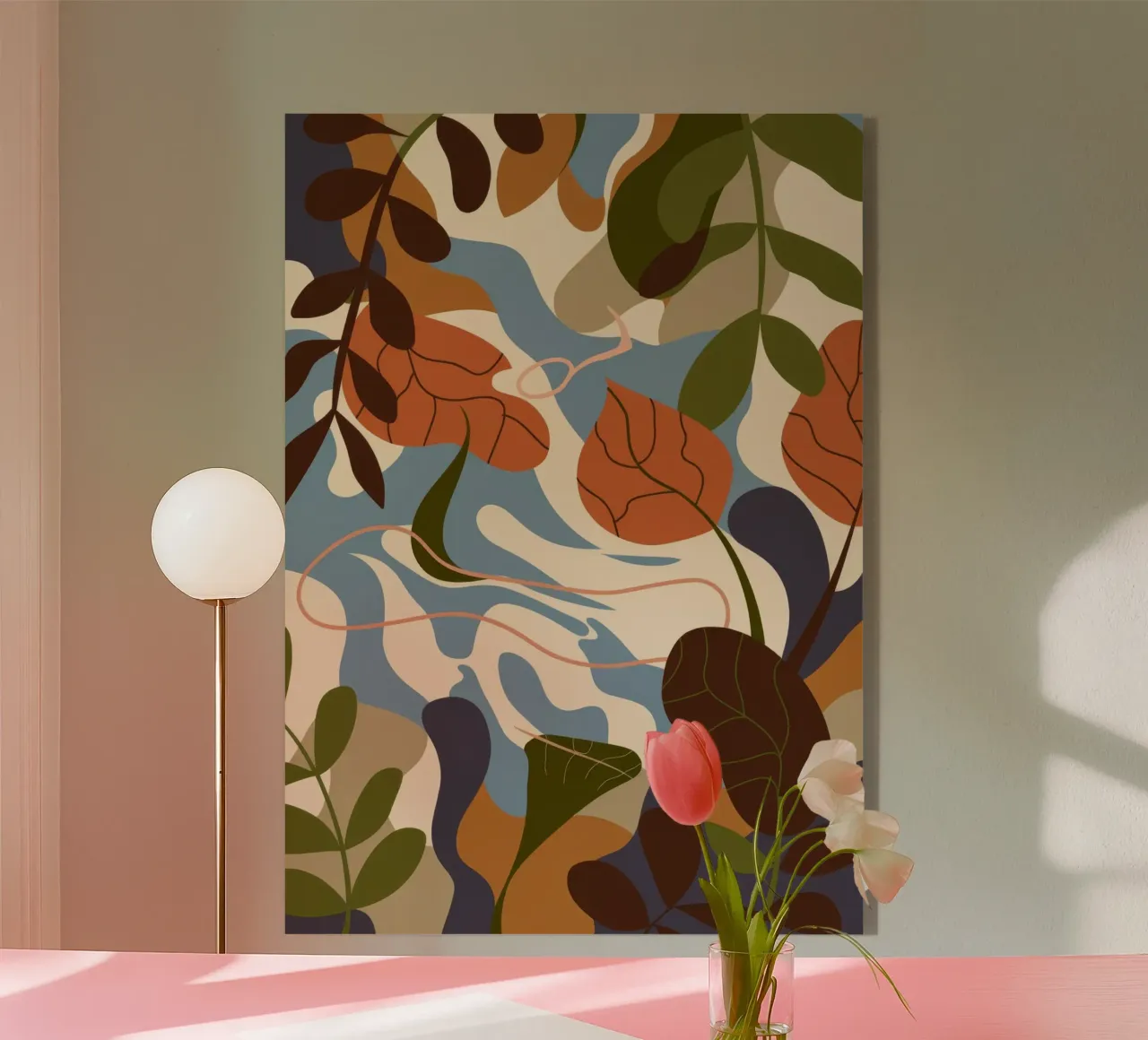 Flora de camuflaje metacrilato de Artie Shifa