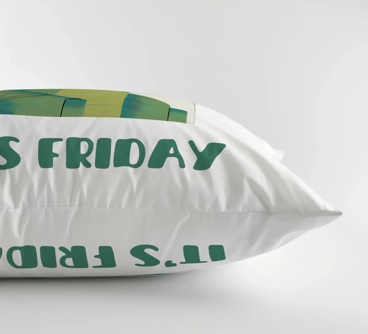 Thank croc it's friday - simpatico e divertente gioco di parole con i coccodrilli cuscino da Punderful Day