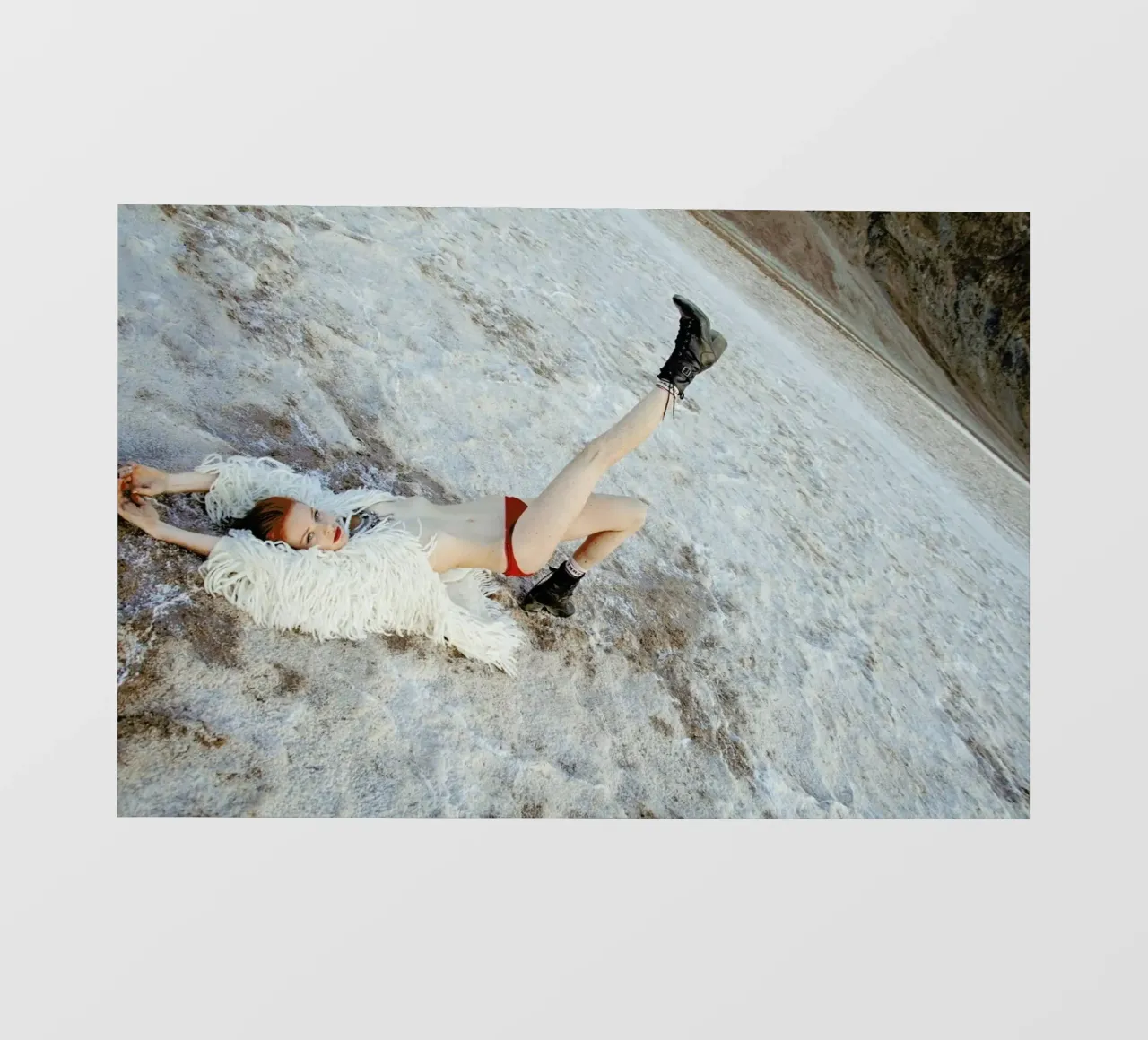 Salt Flats telo in pvc da Aysha Banos