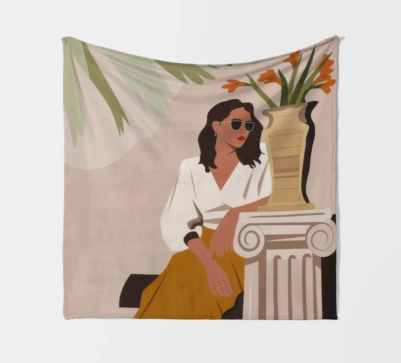 Riflessione classica coperta in pile da Artie Shifa