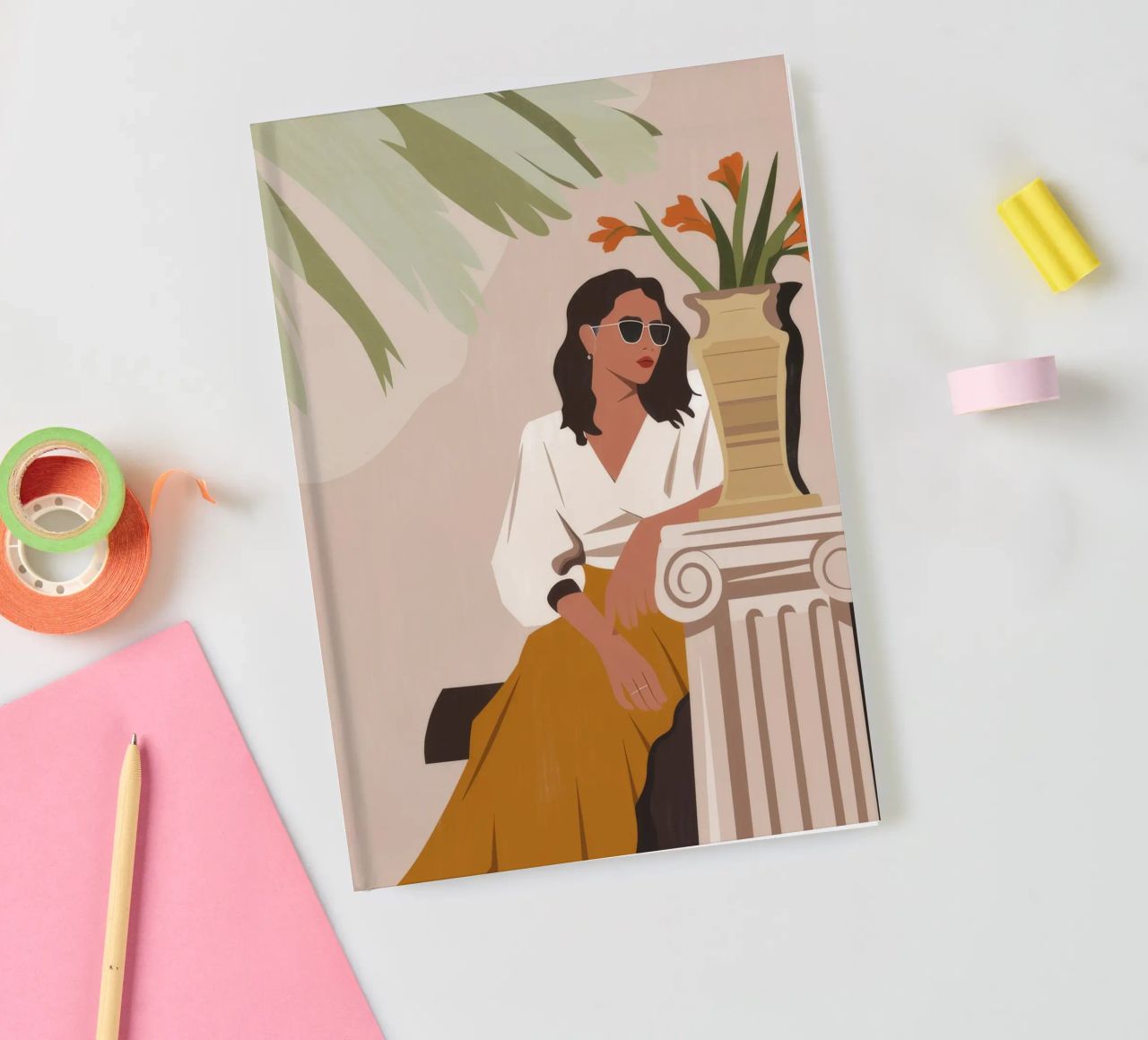 Classical Reflection notebook by Artie Shifa