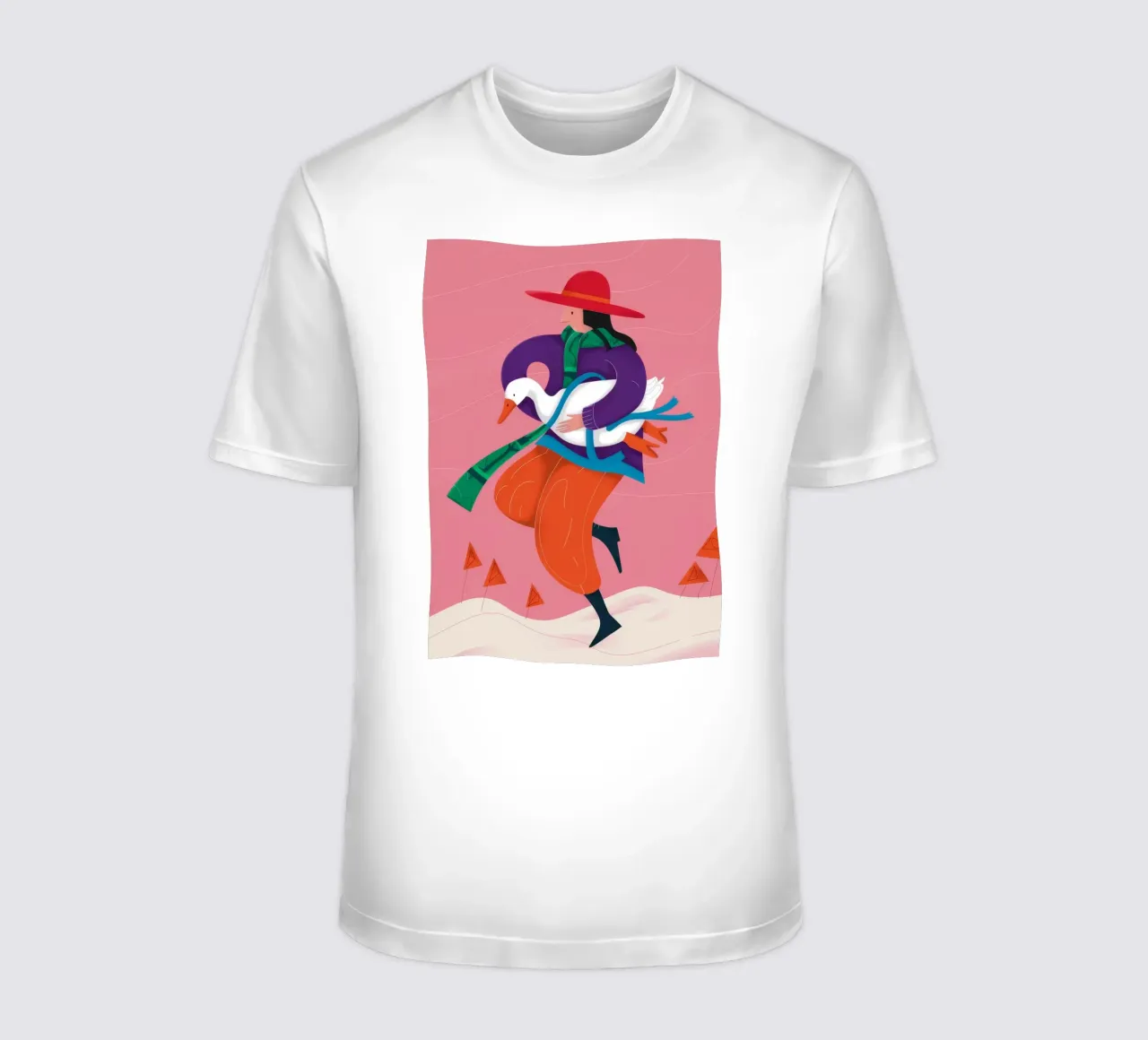 Passeggiata colorata t-shirt da Artie Shifa