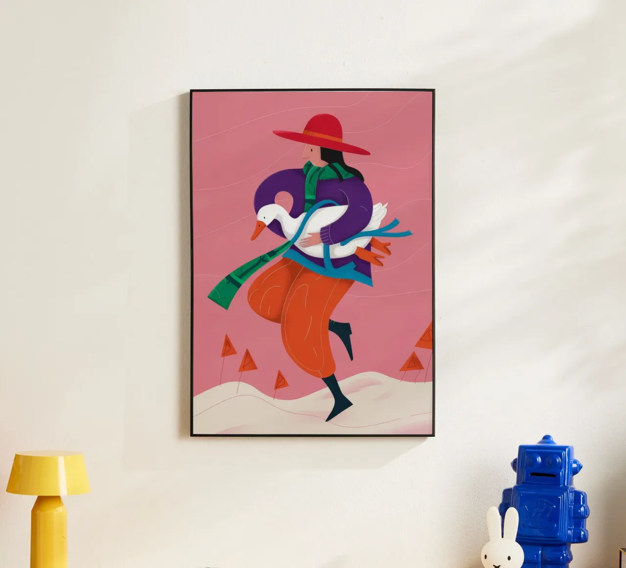 Passeggiata colorata alluminio dibond da Artie Shifa